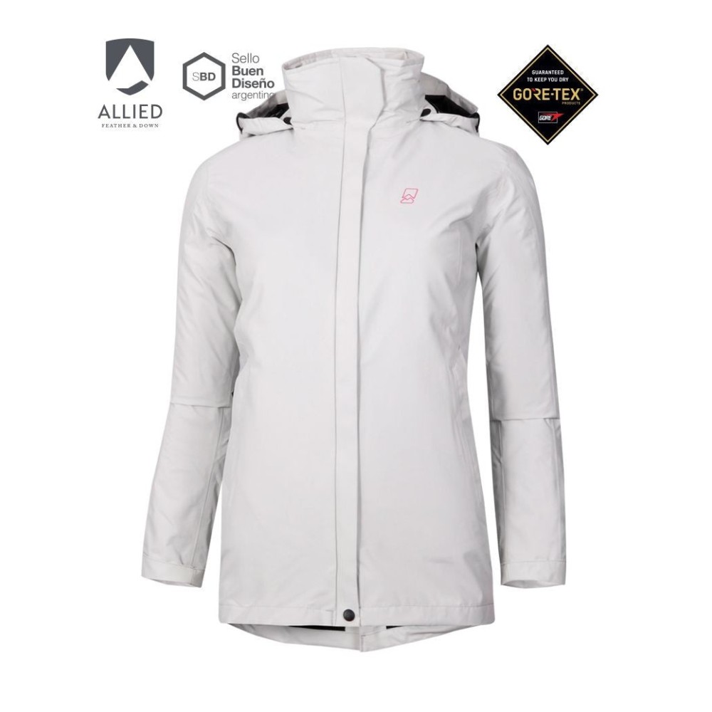 Campera Fusión 3 En 1 Gore-Tex Plumón Urbana Mujer