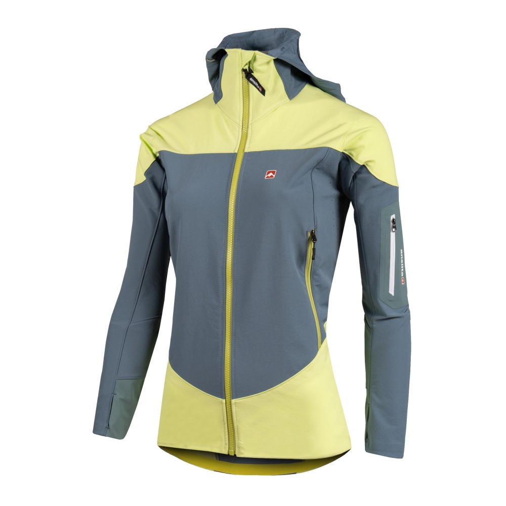 Campera Ansilta Crux 3 Mujer Double Weave Escalada