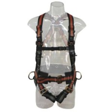 Arnes Anticaida Petrolero 6 Argollas - Proteccion Lumbar Ergonomica  Ojalillos Y Prolongador - Art. 503