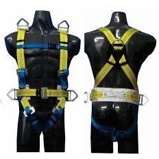 Arnes Curpo Completo C/ 5 Puntos De Conexion - Presillas Para Retener La Cinta Libre - Faja Lumbar Acolchada - Regulacion En