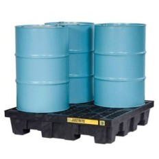 Centro De Acumulacion Para 4 Tambores De 200 Lts Capacidad De Contención 185 Lts. - Peso 2268 Kg. - Art. 28657 - Marca Justrite.