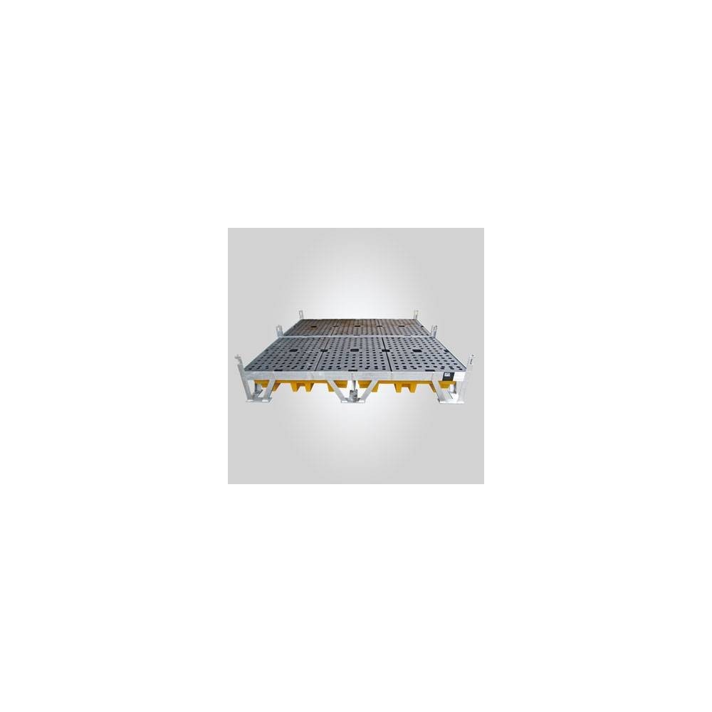 Ecoplatform Para 4 Tanques Ibc - Carga Máxima 4500 Kgs Duc