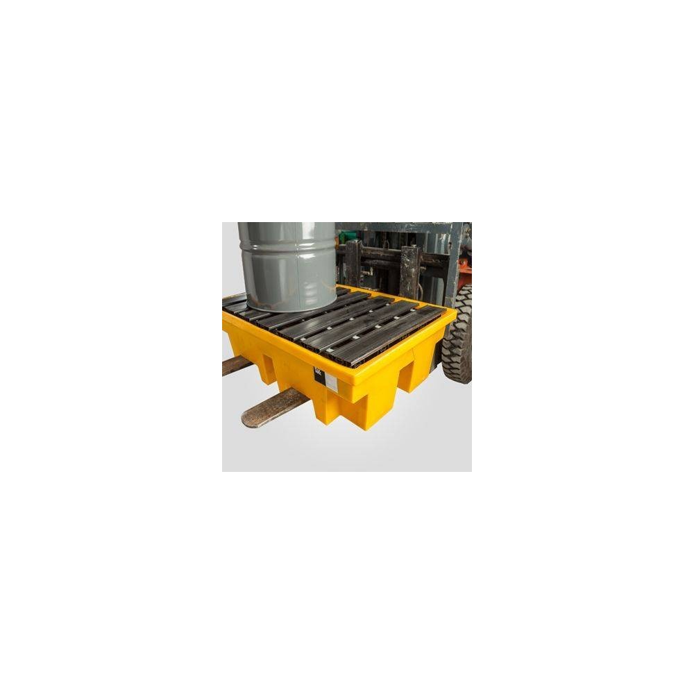 Pallet Antiderrame Para 4 Tambores De 200 Lts - Carga Máxima 1500 Kgs. /Capacidad De Contención 230 Lts.
