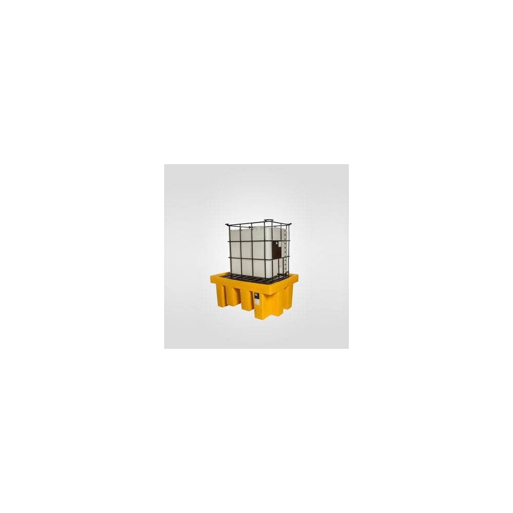 Pallet Antiderrame Para Cubitainer Sin Batea Para Válvula Dosificadora - Medidas Batea Grande - Carga Máxima 1500 Kgs