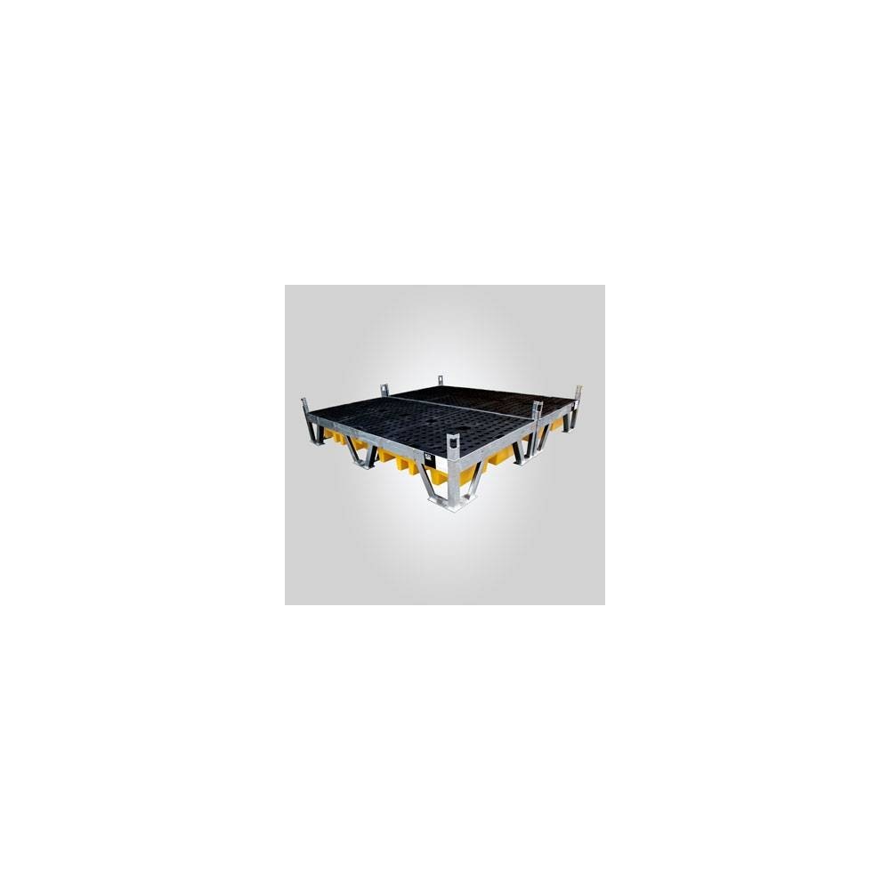 Ecoplatform Para 2 Tanques Ibc - Carga Máxima 2250 Kgs Duc