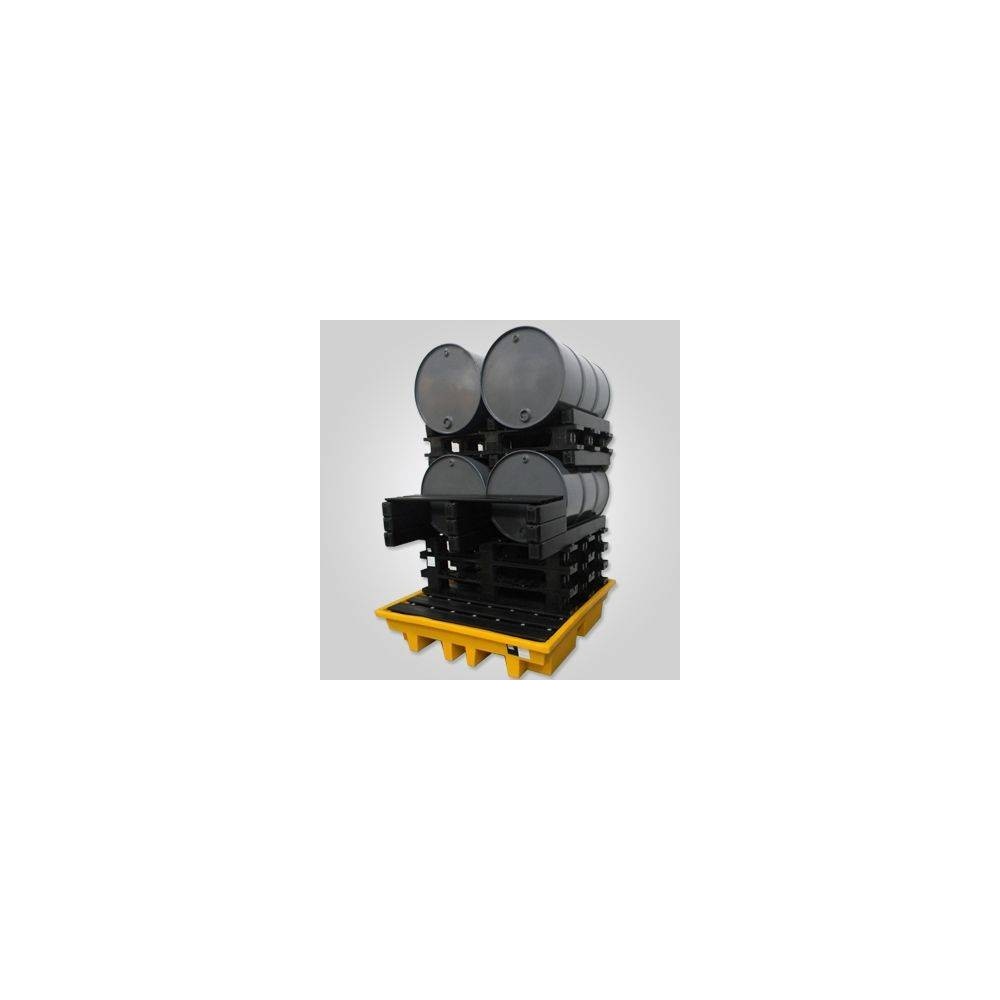 Ecostacker Módulo Apilable Para 4 Tambores - De 200 L Colocados En Forma Horizontal.