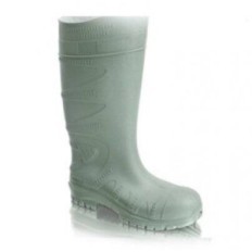 Bota De Goma Para Hidrocarburo - Con Puntera De Acero - Suela Pvc - Color Verde - Caña Larga - Marca Ombu.