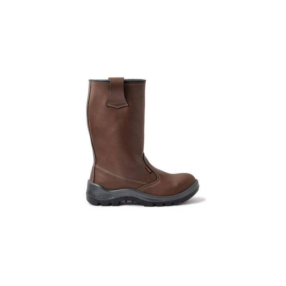 Bota Petrolera – Cuero Flor Hidrofugado - Punt/ Acero – Nueva!!! Suela Pu Bidensidad - Color Marron Habano - Art. 18001