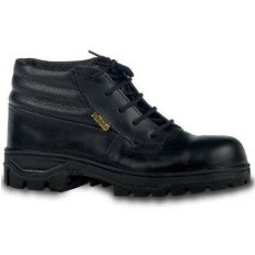 Botin Modelo Frances - Color Negro - Cuero Vacuno - Suela Pvc - Marca Pardo. Talle 38 Al 46 (It)