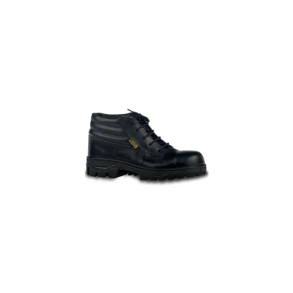 Botin Modelo Frances - Color Negro - Cuero Vacuno - Suela Pvc - Marca Pardo. Talle 38 Al 46 (It)