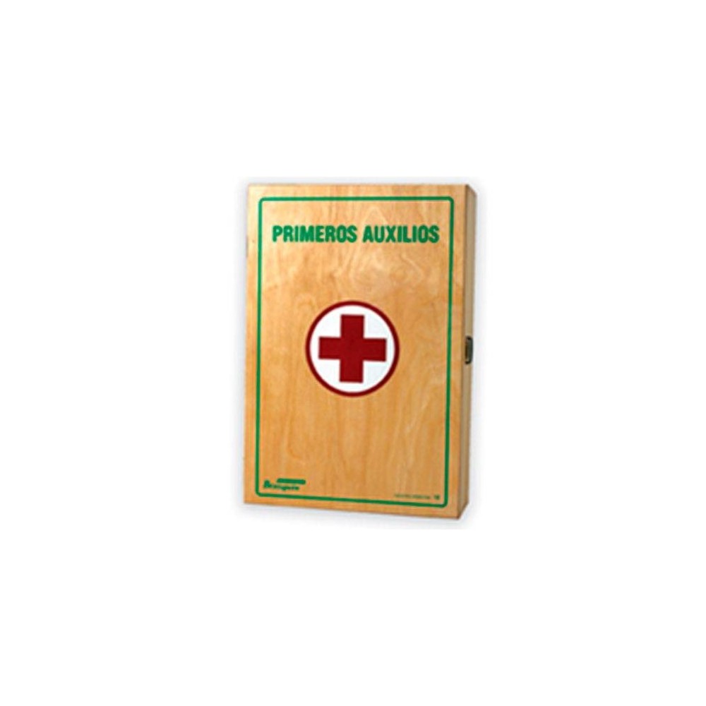 Botiquin De Madera Laqueada Primeros Auxilio N° 12 . (27 Unidades).