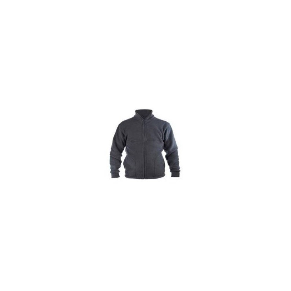 Campera Polar – Color Negro - Antipillin Aislante Termico – Cierre Ykk Talle S – Marca Security Hnos
