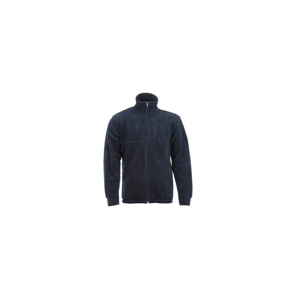 Campera Polar – Color Azul Marino - Antipillin Aislante Termico – Cierre Ykk – Marca Security Hnos.