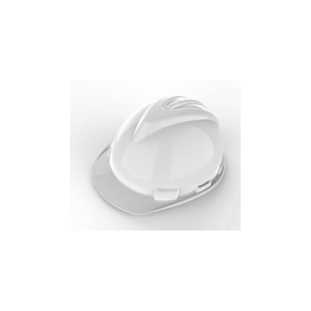 Casco De Seguridad - Modelo Spc-221 - Compuesto De Polietileno Inyectado Con Sistema De Suspension De 4 Puntas - Color Blanco