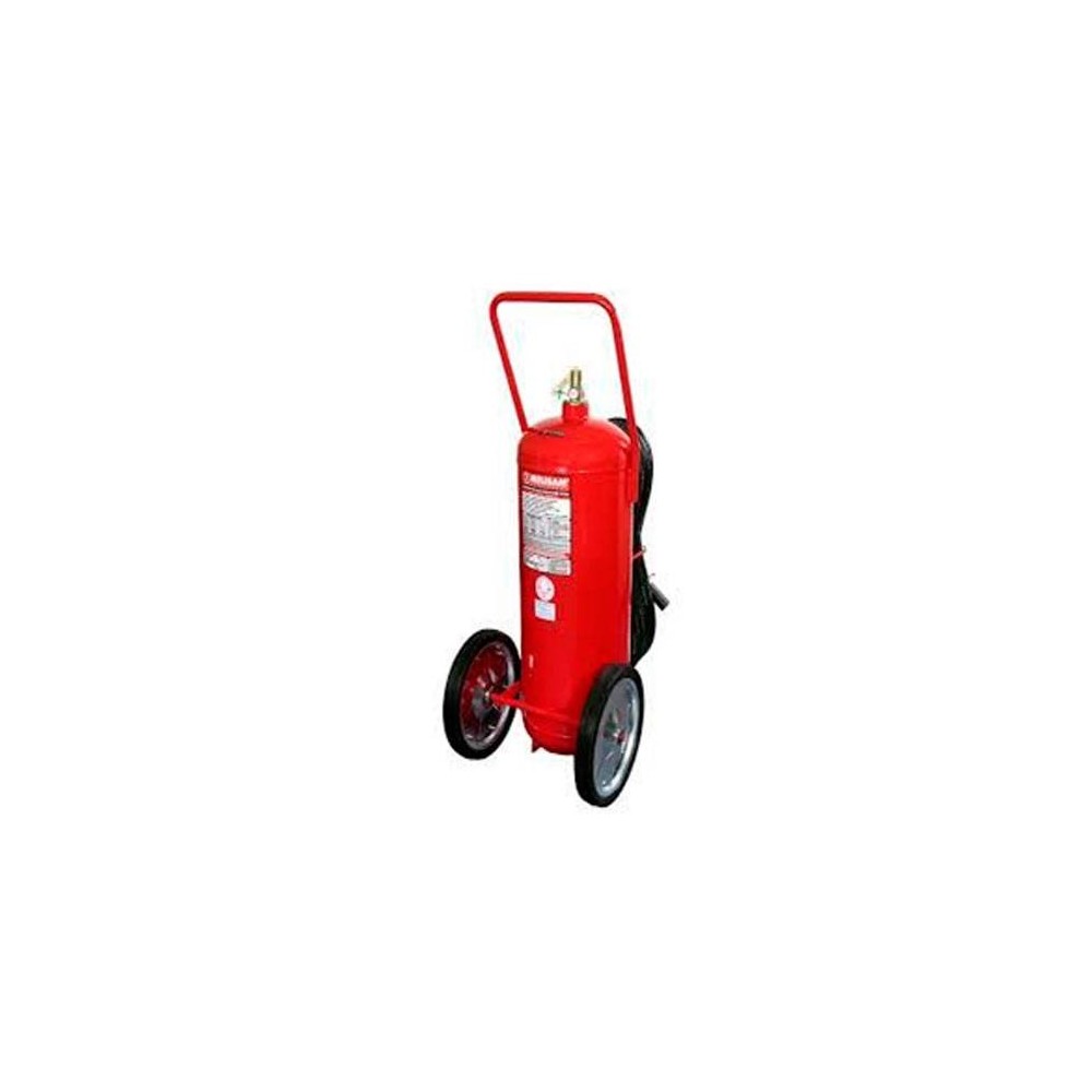 Carro Hidrante De Polvo Quimico Abc X 25 Kg. Con Sello Iram Y Dps. Con Manga De 5 Mt - Rueda De 300 Mm Diametro.