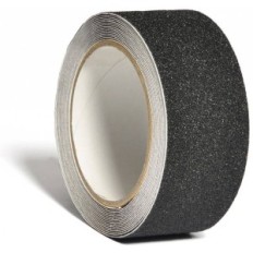 Cinta Adhesiva Antideslizante Negra 18 Mt (Largo) X 5 Cm (Ancho) Art. Cd 7299 - Marca Cd.