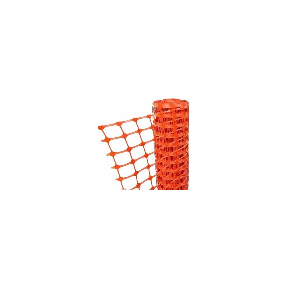 Malla Guarda Zanja Naranja - 47 Mt De Largo X 1 Mt De Alto. - 80 Gr./M2.
