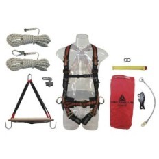 Kit Completo Para Trabajo Vertical - Largo 50 Mt. - Art. Kvs-50.