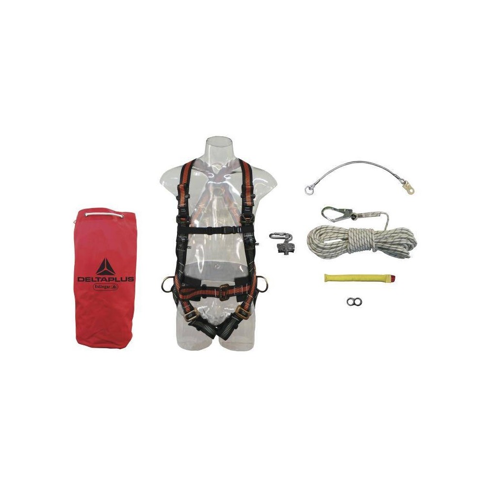Kit Completo Para Trabajo Vertical - Largo 20 Mt. - Art. Kvs-20.