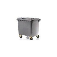 Contenedor Para Residuos Inyectado De 1100 Lts. - Contenedor Plástico Inyectado En Pead Para Residuos De 120 Lts Con 2