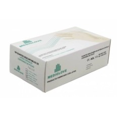 Guante De Látex Descartable X 100 Unidades - Talle M