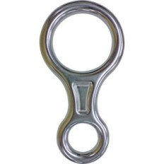 Descensor De Aluminio En 8 P/ Soga 8/9 Mm. - Art. Tc004 - Cod. Tc004.