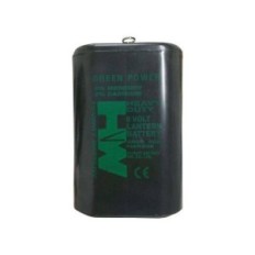 Bateria De 6V - Para Baliza - Duracion 600 Horas. (No Recargable).