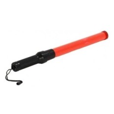 Baston Luminoso Para Trafico Rojo - Luz Fija O Intermitente Largo 41 Cm.