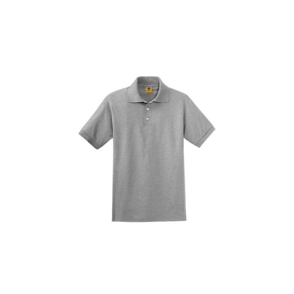 Chomba Piquet Manga Corta – Color Azul Marino/Negro/Blanco/Gris - S