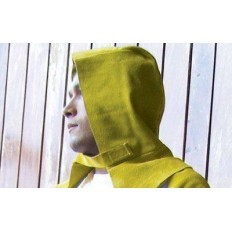 Gorro De Descarne Para Soldador Con Cubre Nuca - Marca Cve.