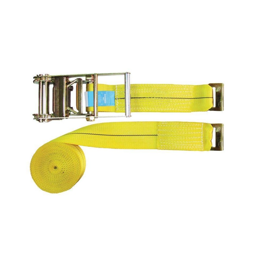 Eslinga Criquet Tensor De 9 Mt. De Largo X 50 Mm De Ancho - Para 5 Tn. Gancho Tipo Plano -