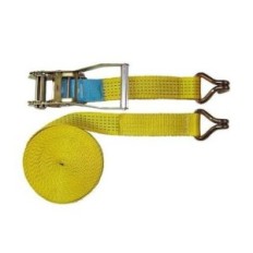 Eslinga Criquet Tensor De 4 Mt. De Largo X 25 Mm De Ancho - Para 1.0 Tn. Gancho Tipo J -