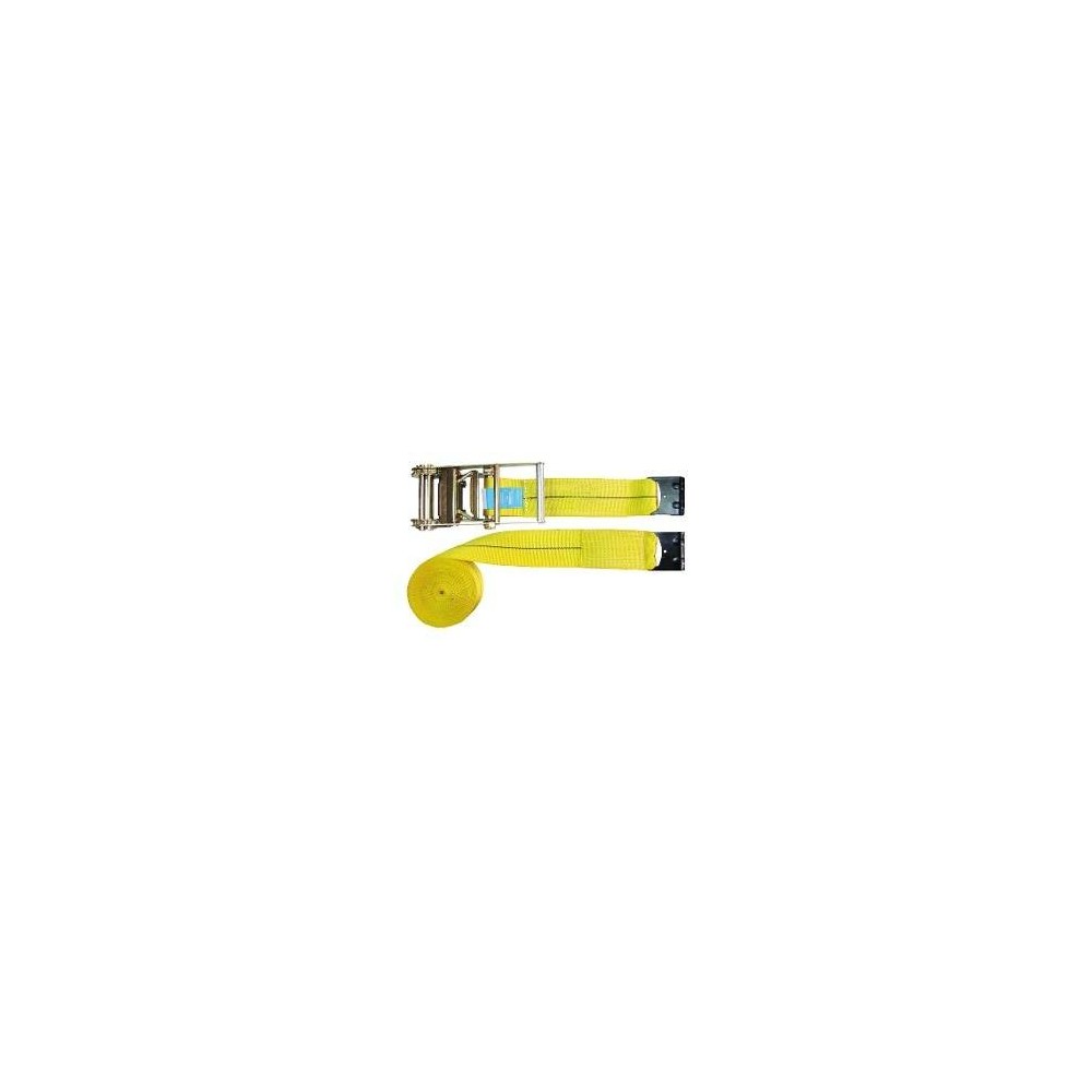 Eslinga Criquet Tensor De 9 Mt. De Largo X 100 Mm De Ancho - Para 10 Tn. Gancho Tipo J -