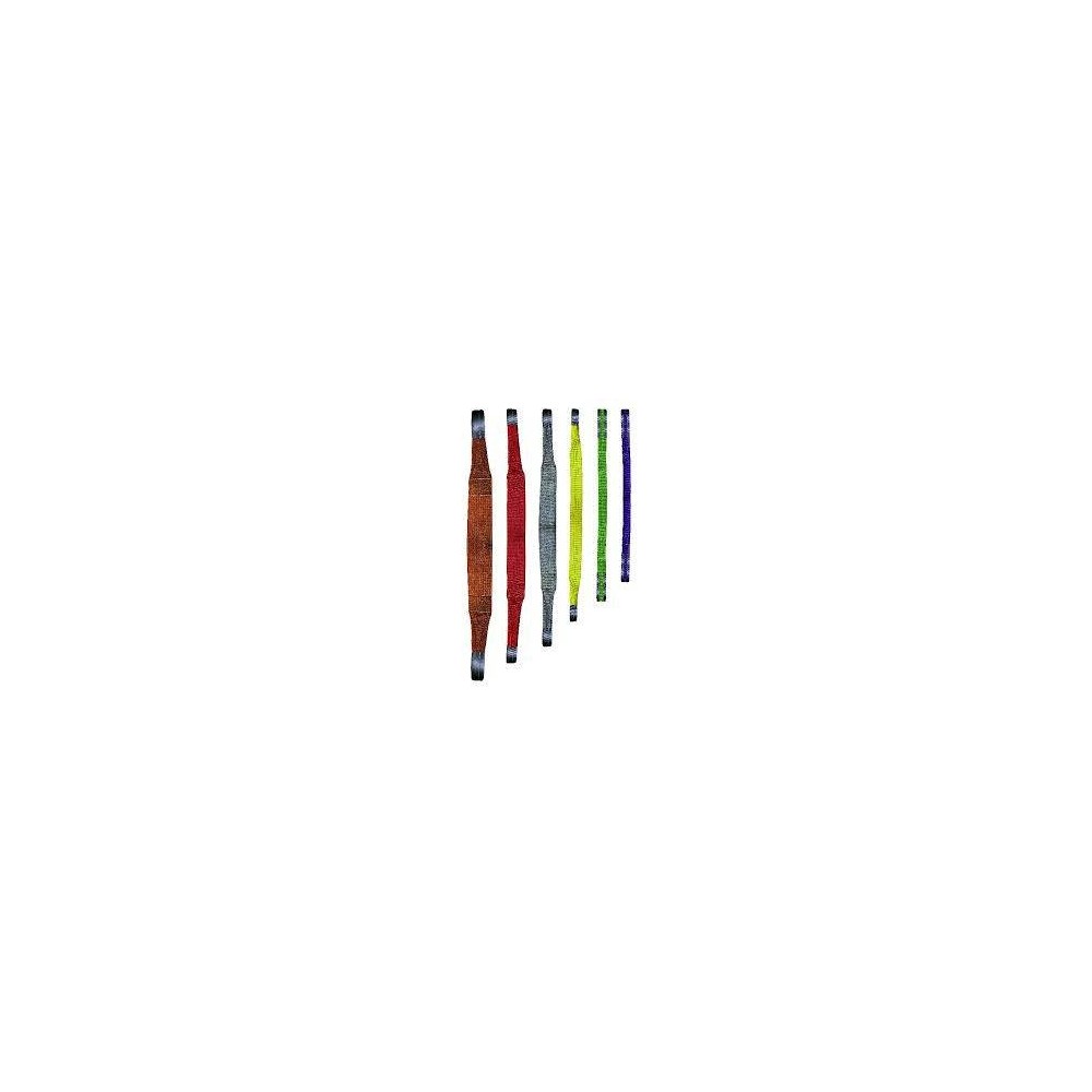 Eslinga Plana Ojal/Ojal De 4 Tn. X 7 Mt. - Color Gris -