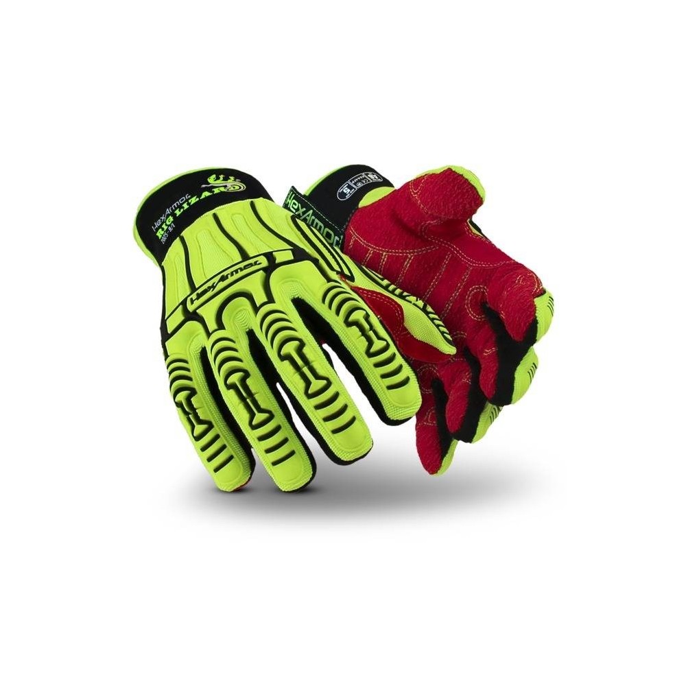 Guante Anti Impacto - Art. 2025 - Talle Xs Al Xl - Marca Hexarmor Anticorte.