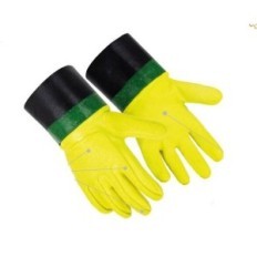 Guante De Nitrilo Naranja 100% Impermeable - Proteccion Antigolpe O Recubierta Con Nitrilo - - Art. Gn10N - Talle 11 - Marca