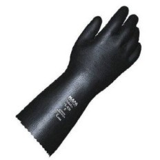 Guante De Neopreno Mapa Technic 450 - Neopreno Negro Flocado Pesado. Largo 41 Cms -