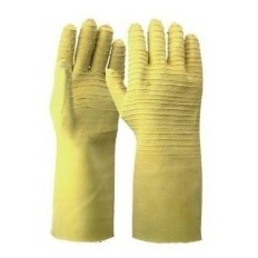 Guante Látex Rugoso - Baño Completo Largo 35 Cm.