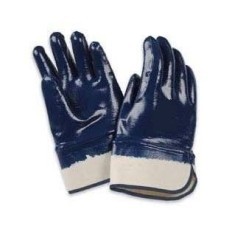 Guante Nitrilo Azul  Baño Completo Con Puño De Lona - Pesado. Art. N1001 - T/10 – Marca Gamisol.