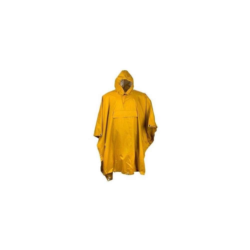 Poncho Para Lluvia  Espesor 0 10 Mm – 100% Pvc. Medida 50 X 80 Cm Marca Work Safe. Talle Unico.