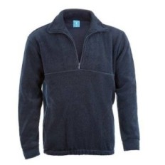 Buzo Polar 1/2 Cierre – Color Azul Marino - Antipillin Aislante Termico – Cierre Ykk - Talle S – Marca Security Hnos.