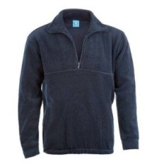 Buzo Polar 1/2 Cierre – Color Azul Marino - Antipillin Aislante Termico – Cierre Ykk - Talle S – Marca Security Hnos.