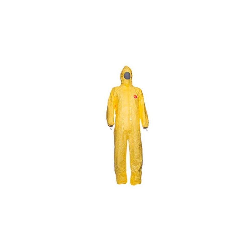 Mameluco Descartable - Color Amarillo - Resistencia Quimica. Con Cierre - Mod. Tychem C . - Marca Du Pont.
