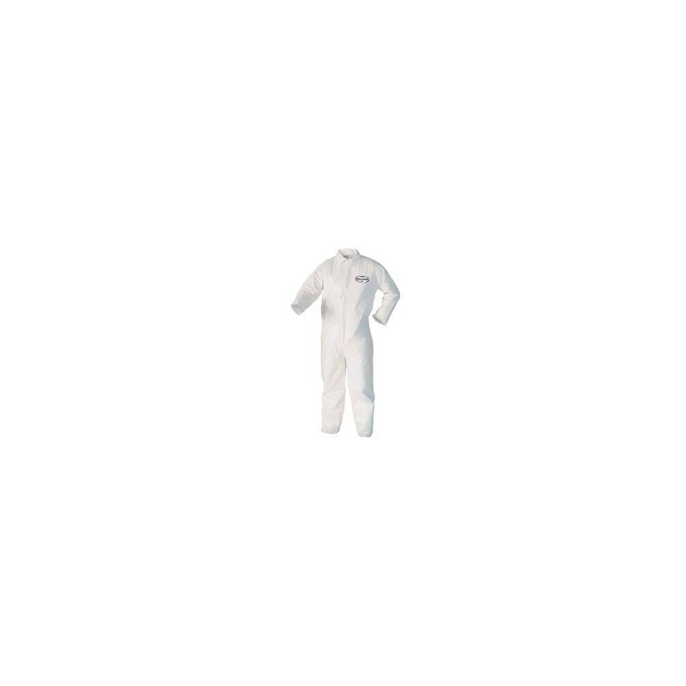 Mameluco Descartable - Color Blanco - Resistente A Particulas - C/ Cierre - Capucha - Botamangas - Muñecas Elastizada - Talle