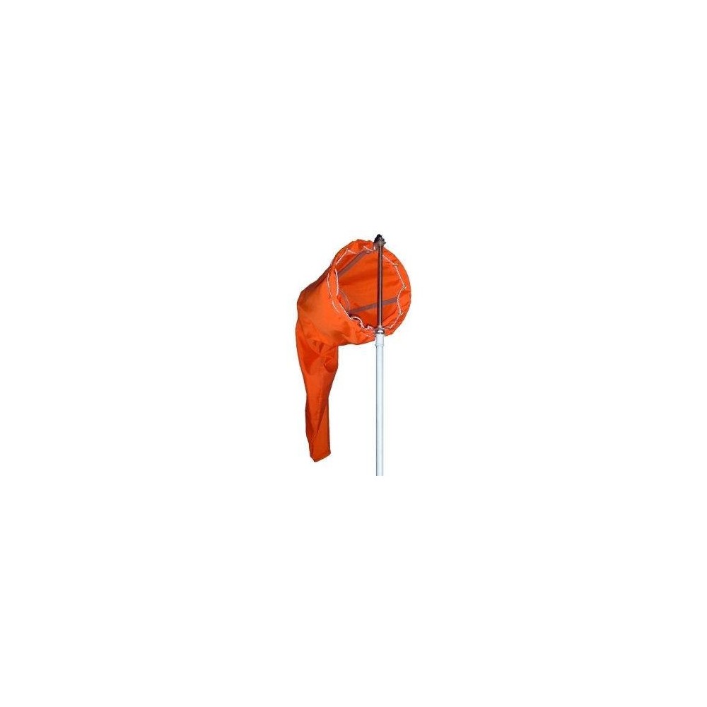 Tela Manga Completa Con Estructura De Aluminio Para Aeropuertos. Medida 0.50 X 2.50 Mt - Color Naranja -