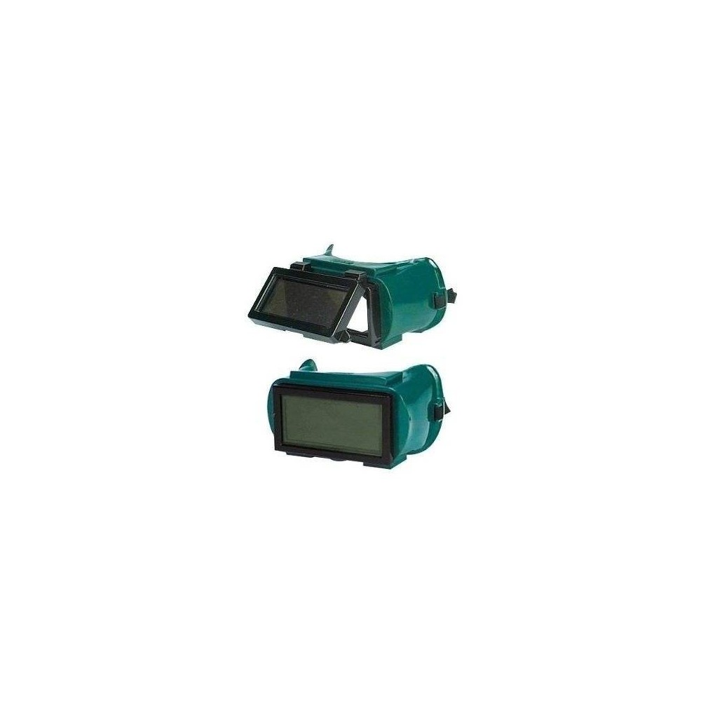 Antiparra Para Soldadura Autógena  Vidrio Rectangular  Visor Móvil.
