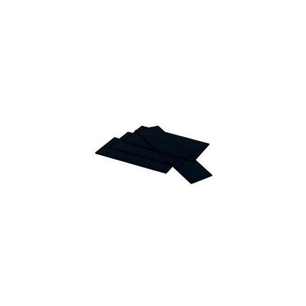 Vidrio Rectangular Para Careta Soldar  Oscuro -