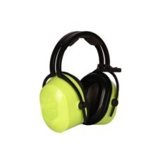 Protector Auditivo Tipo Copa En Vincha - Vincha Acolchada - Mod. L-360 Nrr 29 Db - Hi Visibility - Marca Libus.