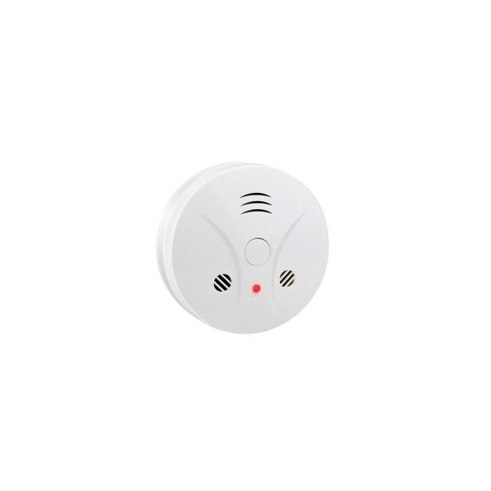 Detector De Humo Autonomo - Incluye Bateria De 9 V. - 14 Cm De Diametro Con Tarugos Y Tornillos - Marca Importado