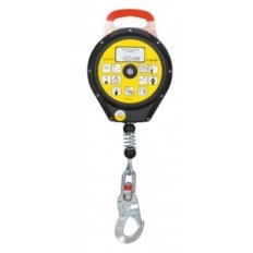 Dispositivo Anticaida Retractil - Cinta 2.5 Mm - Espesor - Largo 6 Mt. - Mosqueton Giratorio - Art. Skyrfa060W - Marca Sky